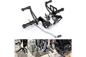 SFriding Forward Controls Foot Pegs for Honda Shadow Spirit 2007-2015 Shadow Aero 750 VT750 2004-2015 Shadow Phantom 2010-2014