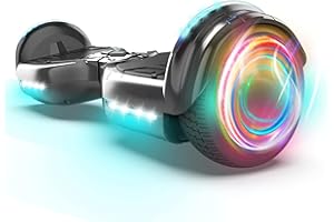 XERATH All Terrain hoverboard with Bluetooth Speakers,hoverboards for a 7-12 year old with bright LED lights and flashing wheels,hoverboard adult with self-balancing control system&UL2272 Safety Certification,for All Ages