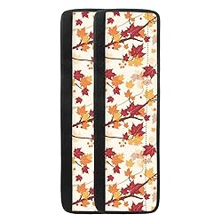 ASQVTIFE Maple Leaves Fridge Door Handle Covers Set