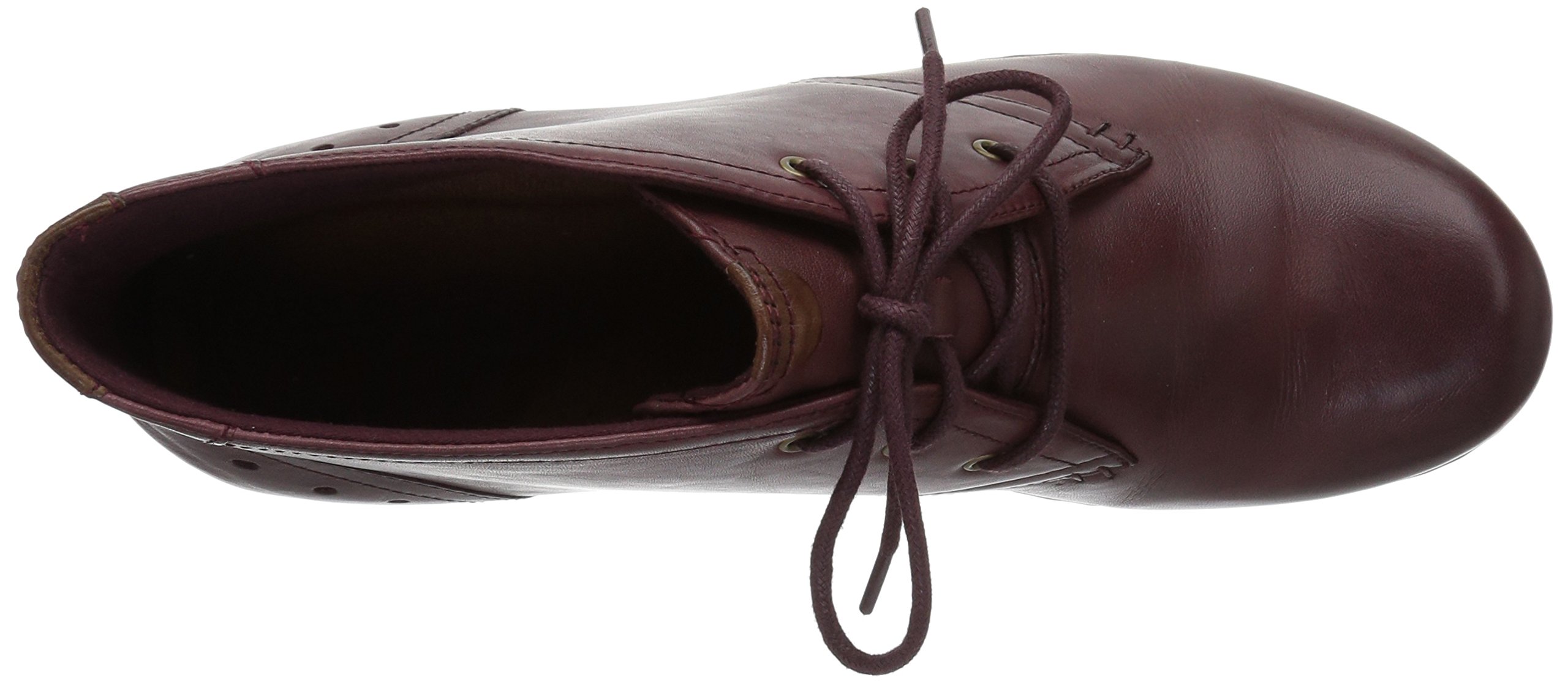 Rockport Cobb Hill Women's Cobb Hill Aria Ankle Bootie, Merlot Leather, 10 M US - Image 9