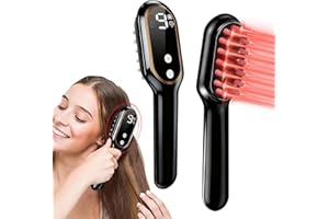 APBIER Laser Hair Growth Comb, Hair Growth Device, promote hair growth in women and men, Black