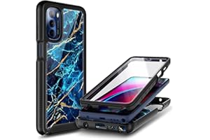 NZND Compatible with Motorola Moto G Stylus 5G 2022 Case [Not Fit 4G] with [Built-in Screen Protector], Full-Body Protective Shockproof Rugged Bumper Cover, Impact Resist Durable Case (Sapphire)