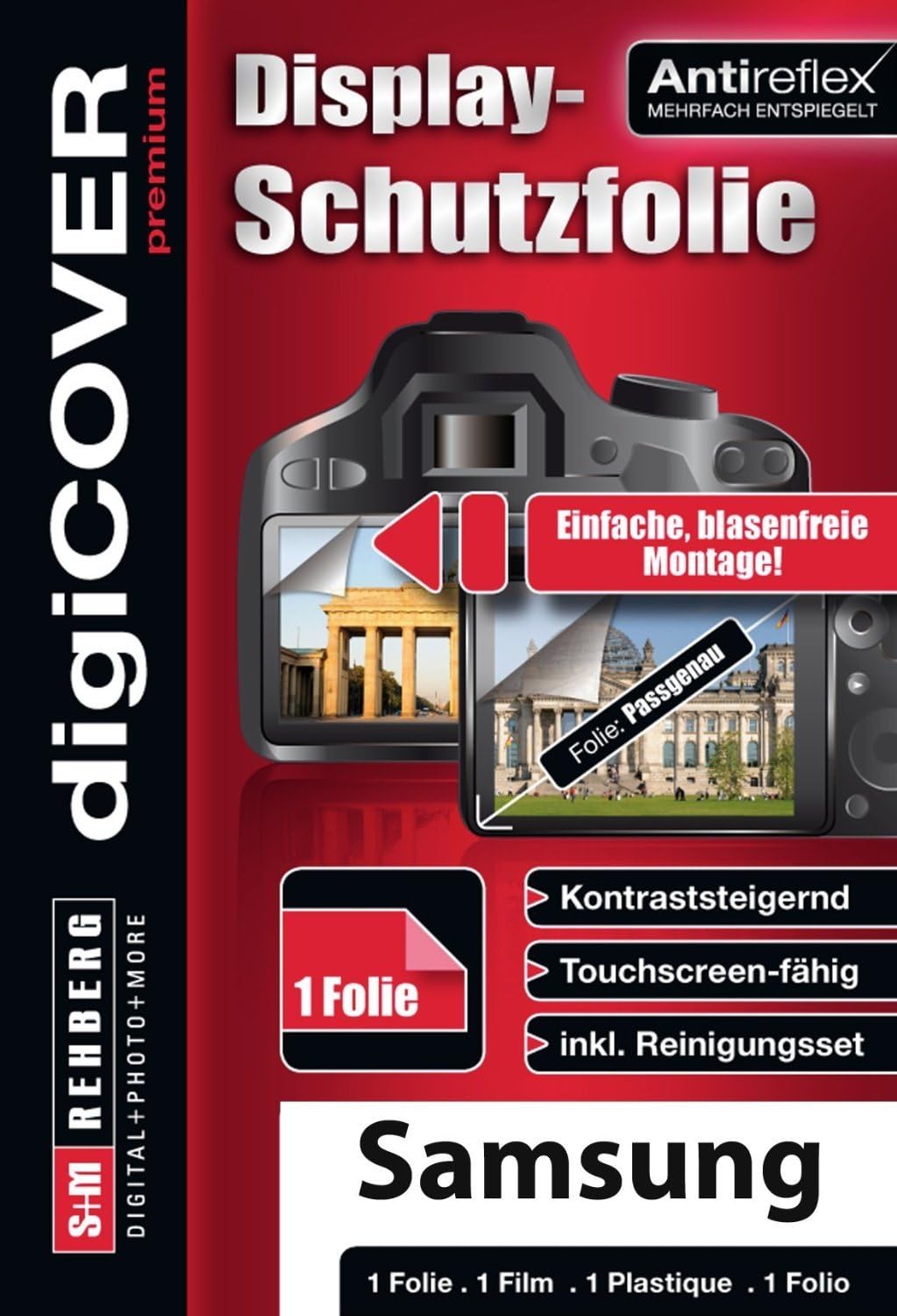 digiCOVER Premium Screen Protector for Samsung NX300