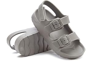 Weestep Boys Girls Toddler Little Kid Lightweight Hook Loop Sandal