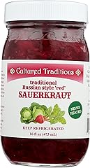 CULTURED TRADITIONS Red Sauerkraut, 16 OZ