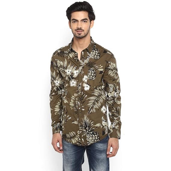 mufti slim fit shirts