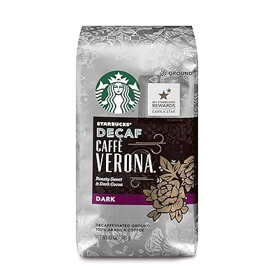 Buy Starbucks Decaf Caffa Verona Dark Roast Ground Coffee 12 Ounce Pack Of 6 Online In Thailand B01eyci1bo