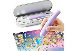 Caydo Cordless Electric Diamond Painting Pen, E-Painter for Diamond Painting - Diamond Art Pen with Vacuum Technology, Ergonomic Design & Storage Tray – No Wax, Patented (Purple)