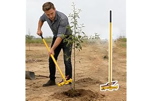 Stand Up Sapling Puller Stump Remover Tool, Multi-Purpose Stump Removal Tools Tree Root Puller, Wood Piles/T-Post/Bushes Extr