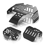 1/10 RC Chassis Armor Set for TRX-4 Car, Stainless