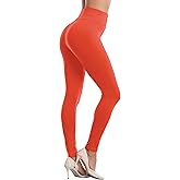LIGHTBACK Women's Workout Leggings High Waisted Stretchy Leggings Soft Ankle Length Yoga Pants Gym Tights