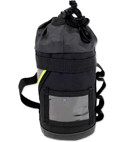 Climbing Gear Storage ABC Box Rope Bag - Heavy-Duty Black Throw Bag For ...