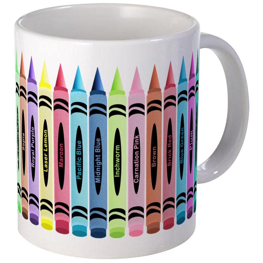 CafePress Crayons Mug Unique Coffee Mug, Coffee Cup