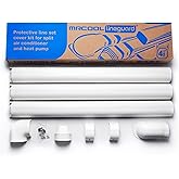 MRCOOL LineGuard 4.5 Inch Line Set Cover Kit, 12 Feet | Mini Split AC Accessory, Protects Line Set from Wind, Rain and Extreme Temperatures, DIY Installation