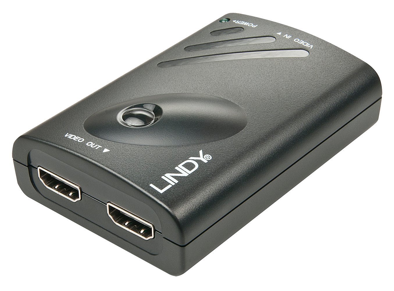LINDY 38409 2 Port DisplayPort to HDMI Splitter with Expander-view