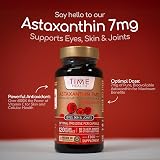 Time Health Astaxanthin 7mg 120 Caps Natural Haematococcus Pluvialis UK view 5