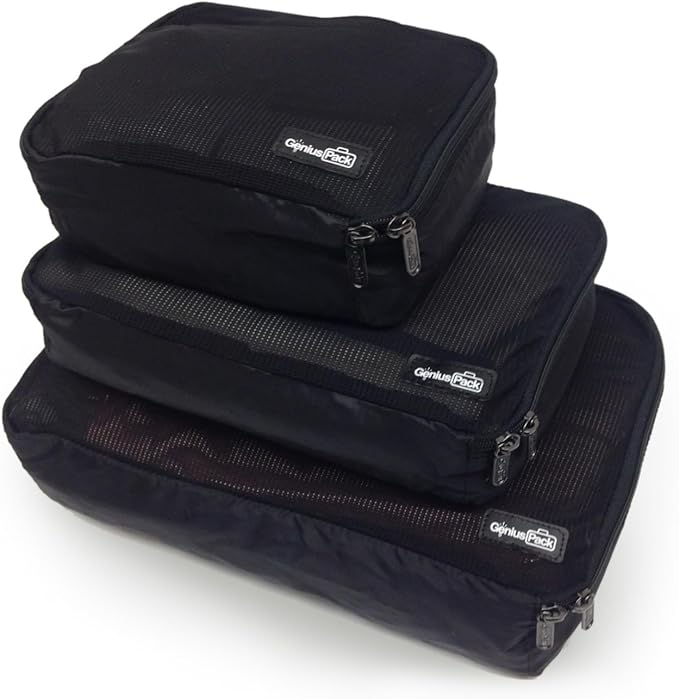 genius pack compression packing cubes