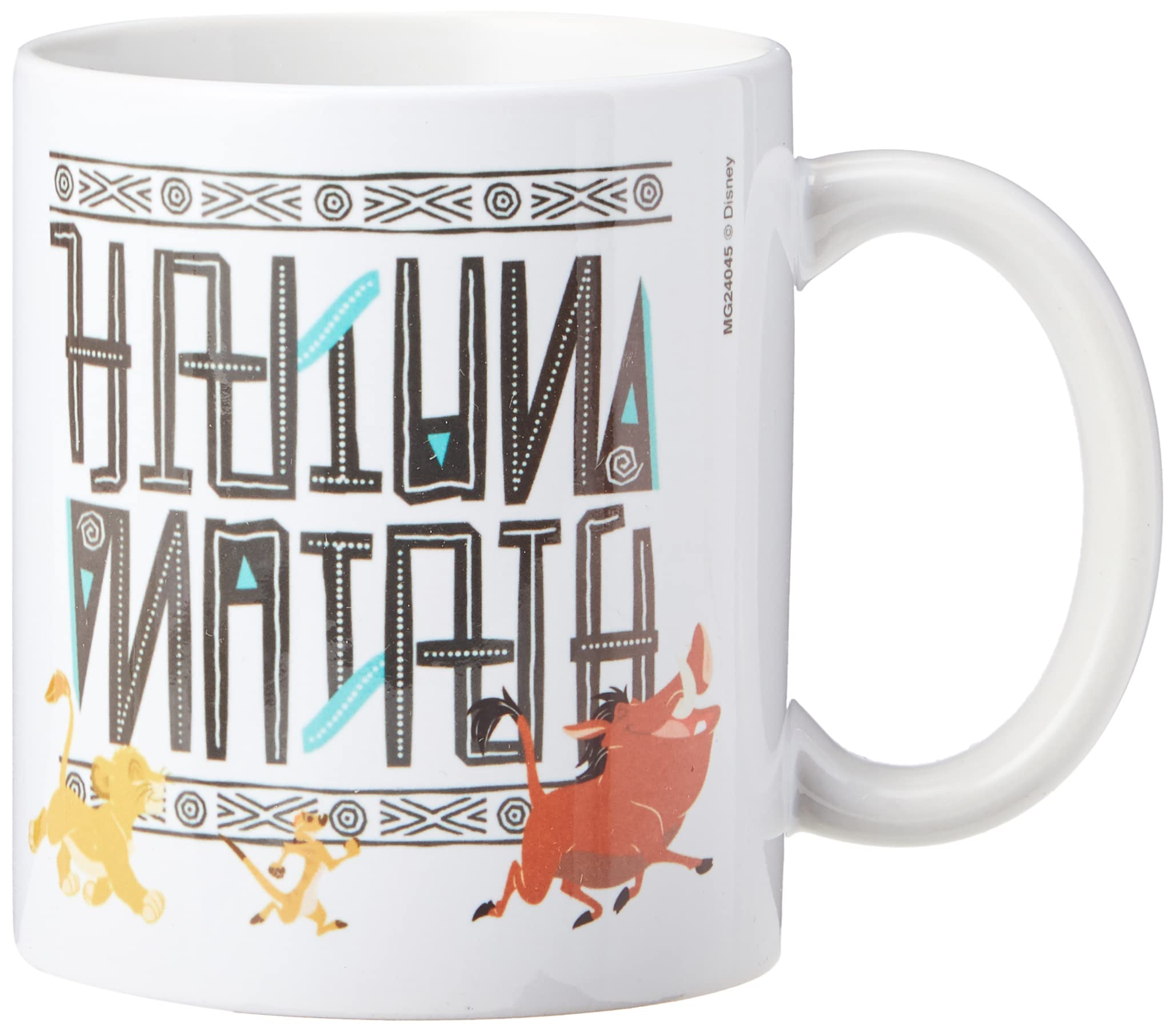 The Lion King Pyramid International (Hakuna Matata) Official Boxed Ceramic Coffee/Tea Mug, Multi-Colour, 11 oz/315 ml