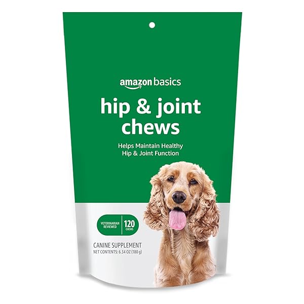 AMAZON BASICS DOG HIP & JOINT DAILY SUPPLEMENT...