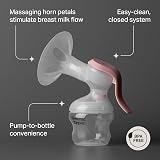 Tommee Tippee Manual Breast Pump Hands-Free with Flange Kit 6 sizes view 4