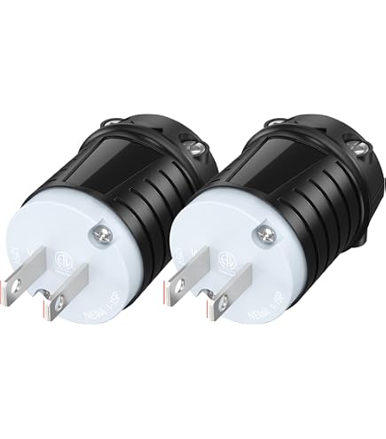 Bryant Electric 9754NS 15 Amp, 125V, 2-Pole, 2-Wire, Polarized