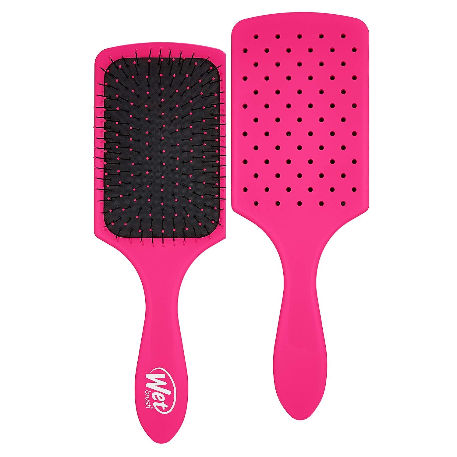 WET BRUSH Paddle Hairbrush, Punchy Pink