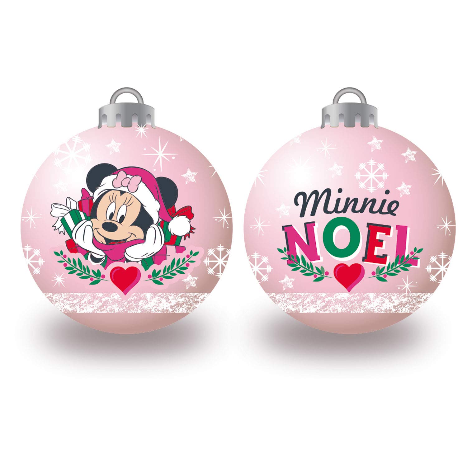 ARDITEX WD14012 Pack of 10 Disney-Minnie Christmas Tree Baubles Diameter 6 cm