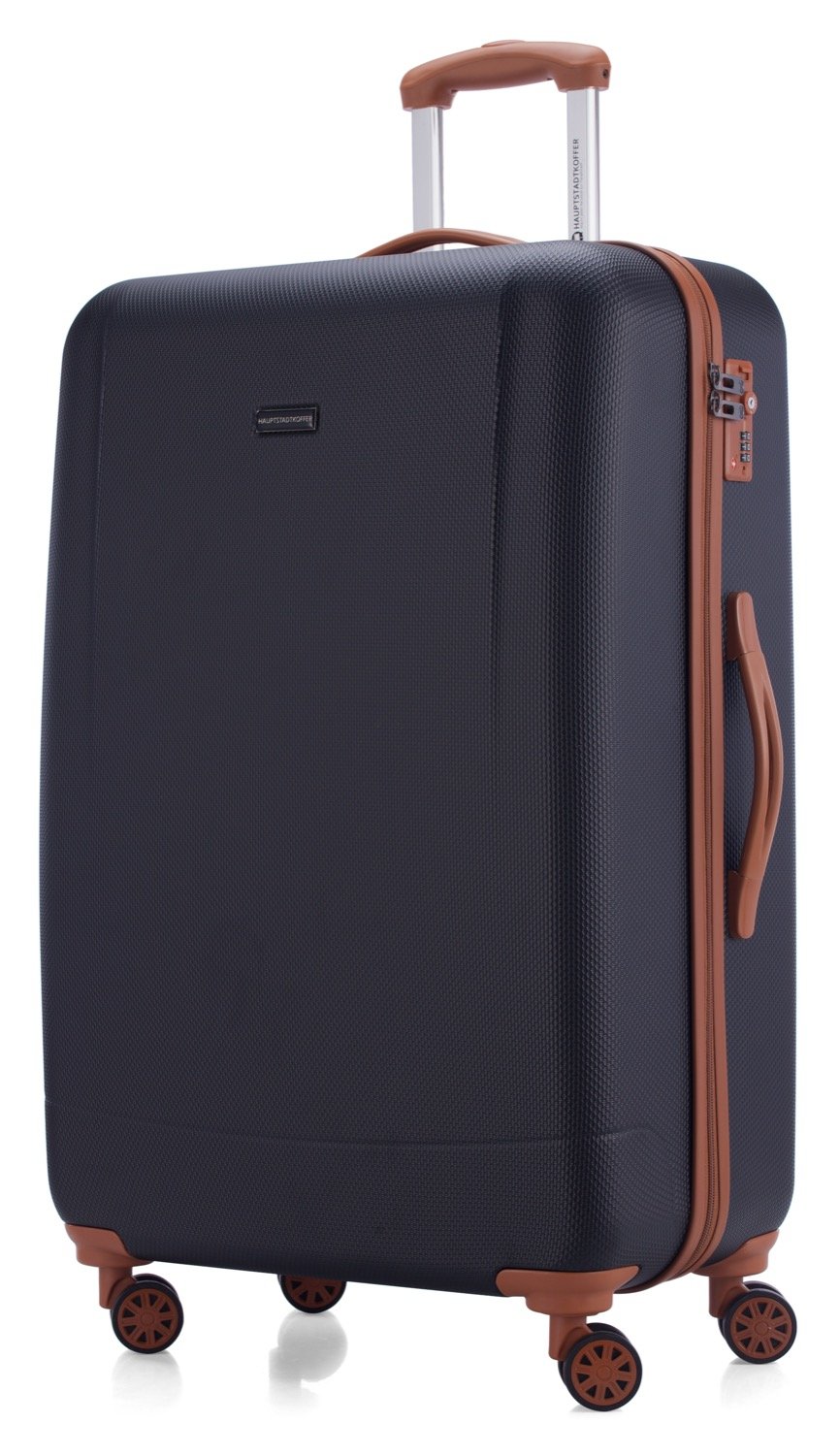 Hauptstadtkoffer - Wannsee - Luggage Suitcase Hardside Trolley 4 Wheel Spinner, TSA Lock, 77 cm, 94 Liter, Dark Blue