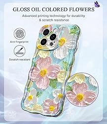 Avocase for iPhone 15 Pro Max Case, Colorful Oil