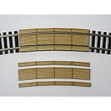 HO Scale ** Laser Cut ** Custom Double Lane 18 in. Curved Crossing ~ 2 Pack