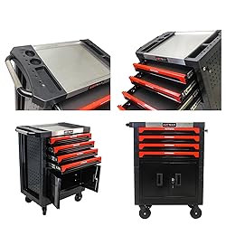 ChicFurnit Rolling Tool Trolley,Tool Storage