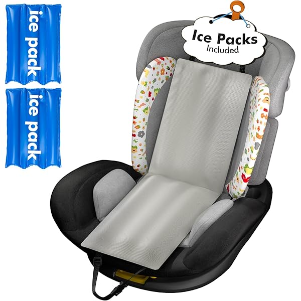 Carseat Fan Briwooody Car Seat Cooling Pad For Babies, Toddlers