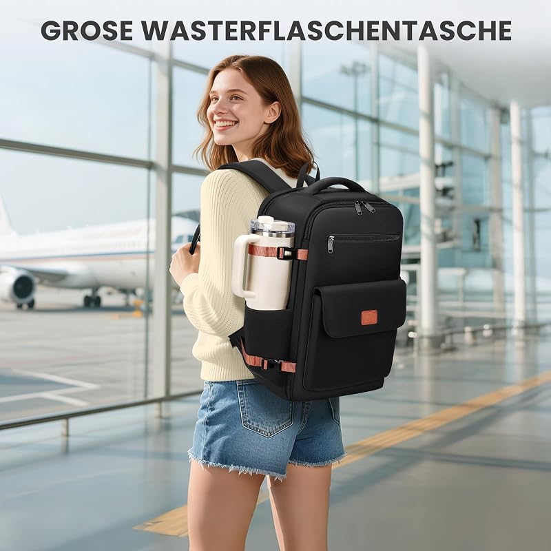 Ryanair Handgepäck 40x30x20,Handgepäck Rucksack mit Laptopfach