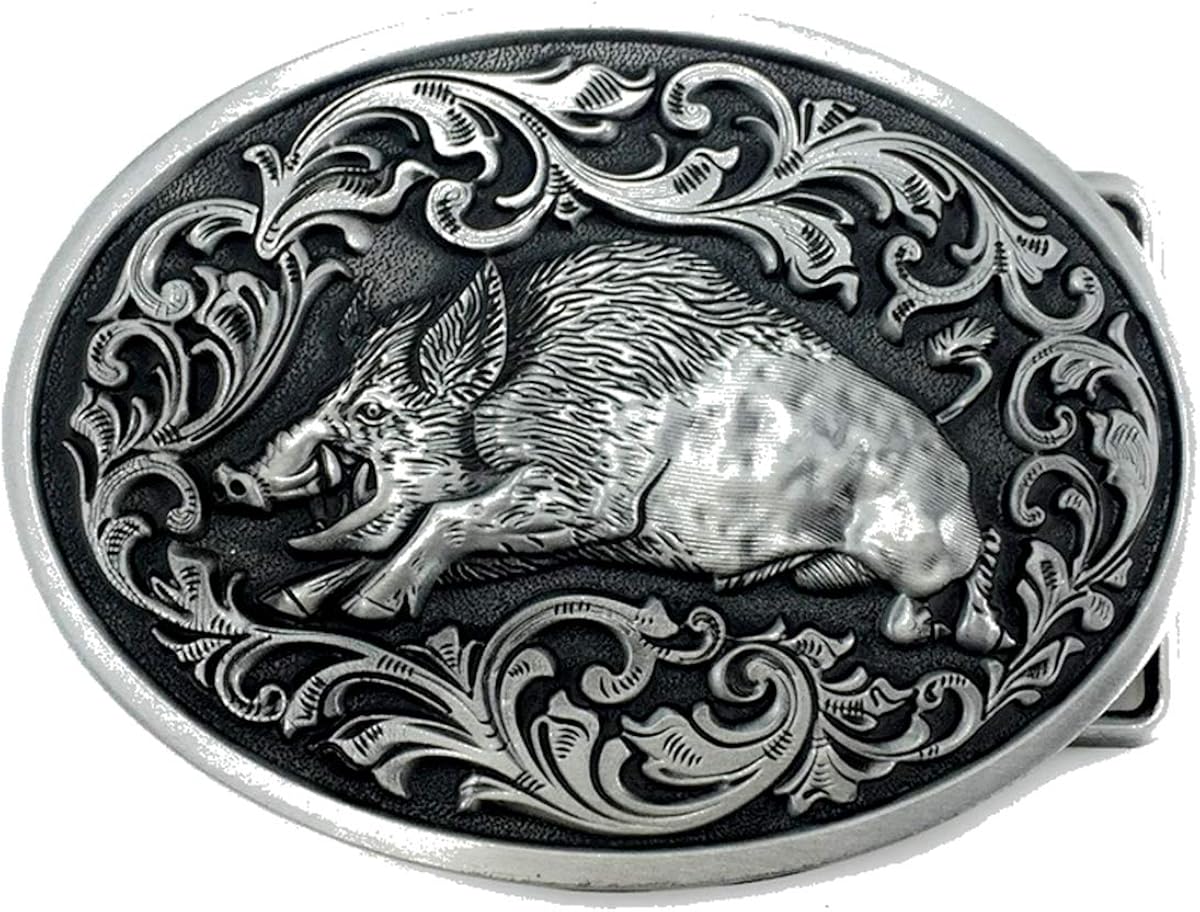 pig belt buckle