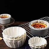 50pcs 4 Inch Basques Cake Paper Disposable Parchment Liners Muffin Wrappers Oil Paper for Cheesecake, Cupcake, Cake Pan, Oven, Air Fryer, Baking Tools