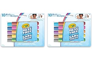 Crayola Canada 2 pack Crayola Color Wonder Mess-Free Mini Markers Classic, 10 Count