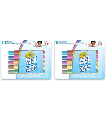 Marcadores Crayola Giant Marker/Watercolor Pad Bait AL Tarfeeh