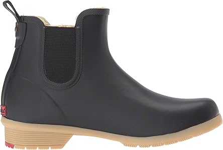 lined chelsea rain boots