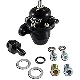 AEM 25-300BK Black High Volume Adjustable Fuel Pressure Regulator