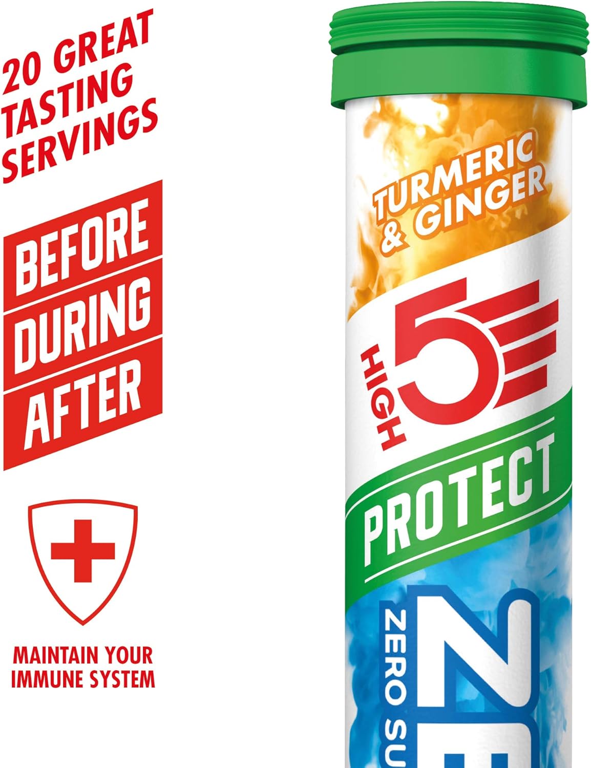 HIGH5 Zero Protect Immune Booster Electrolyte Hydration Tablets Added