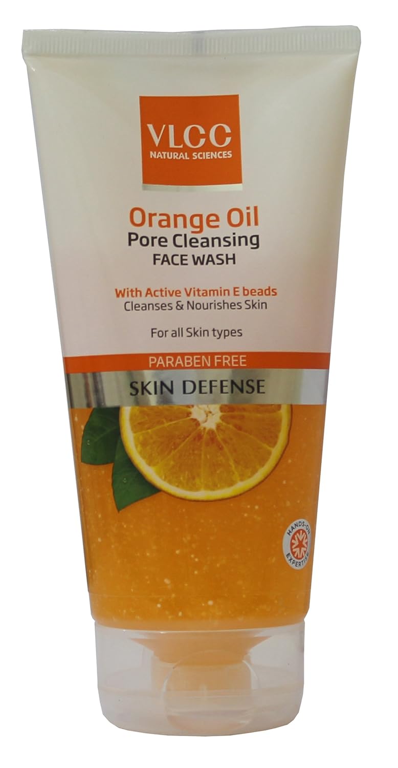 VLCC Orange Oil Pore Cleansing Face Wash (150ml) Amazon.in Beauty