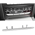 Jaronx Compatible with Mercedes Benz AC Button Trim E Class W212, Air Conditioning Climate Control Button Chrome Silver Trim for E Class W212 E63 AMG E250 E350 E400 E550 2010-2017 (Matte)