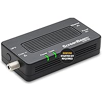 ScreenBeam Bonded MoCA 2.5 Network Adapter for Highest Speed Internet, Ethernet Over Coax - Single Add-On Adapter for Existin