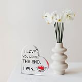 Merclix Love Acrylic Plaque Boyfriend Husband Gifts Valentines Day for Him view 4