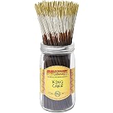 Wild Berry King Cake 11-Inch Incense Sticks, Hand Dipped, 100 Count | Cinnamon, Powdered Sugar, Vanilla &amp; Agave Scent, Premium Incense Sticks, Home Fragrance Aromatherapy, USA made, 100 Count