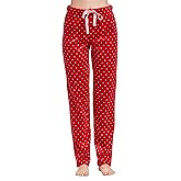 CYZ Women's Fleece Sleep Pajama Pant,F2260, Wemens Size: Large