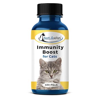 Buy Bestlife4pets Immunity Boost For Cats Supplement Helps Your Feline S Respiratory And Digestive System Fight Off Colds And Infections All Natural No Fuss Remedy 450 Pills Online In Turkey B086wyqbnf