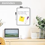 VUSIGN Small White Board 22x28 cm Magnetic Dry Erase Board with Markers view 3
