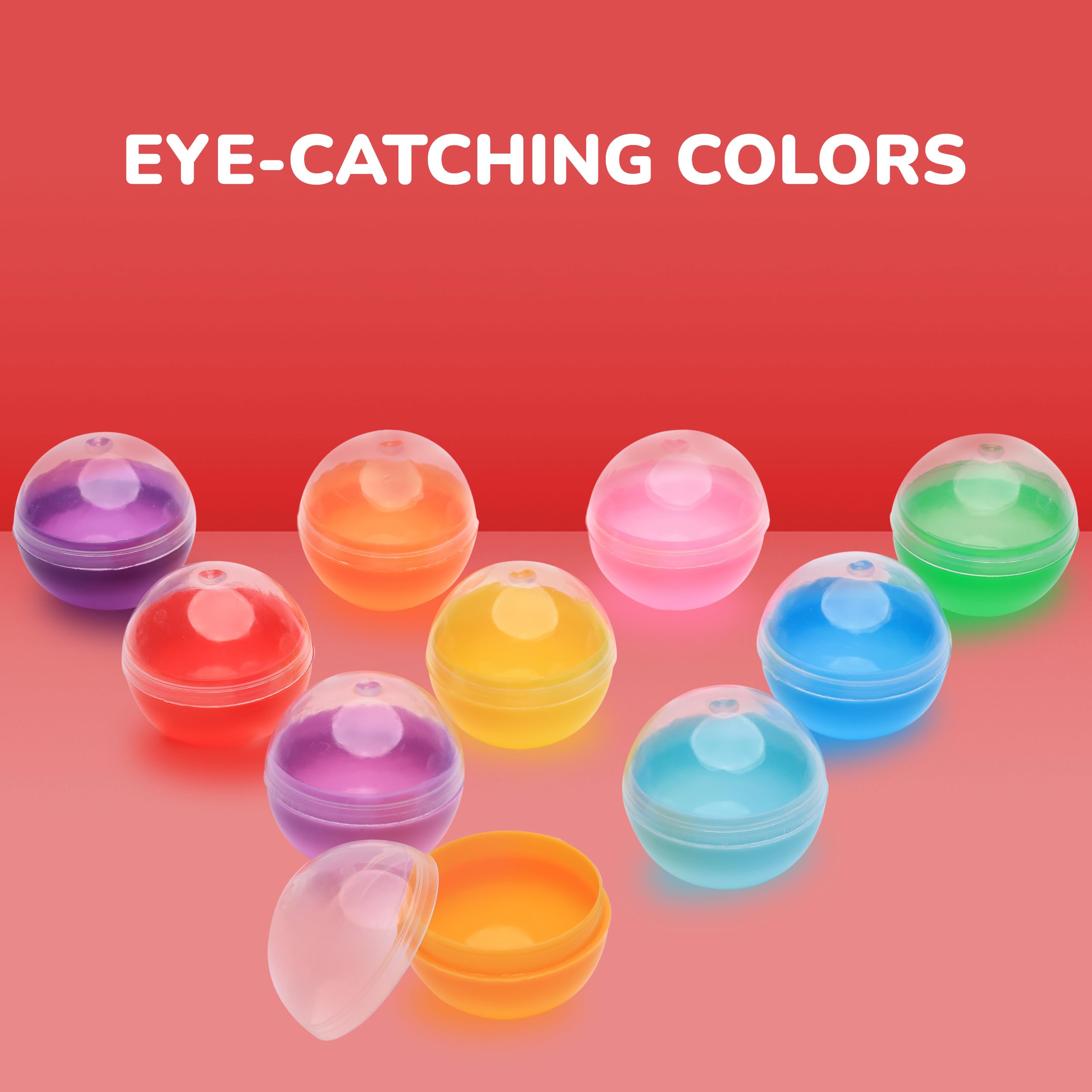 Capsule Vending Machine Translucent Acorn Capsules Empty 50