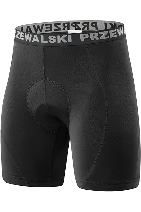 BALEAF Ropa Interior De Ciclismo Para Hombre Con Acolchado 4D